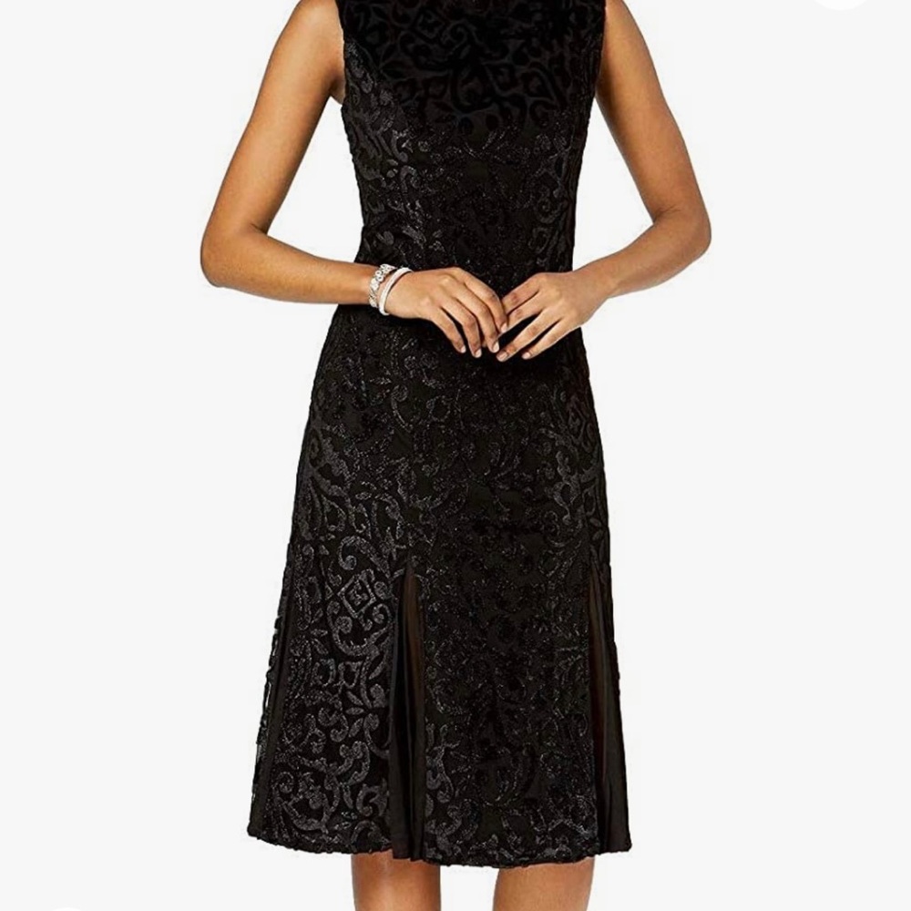 Black formal dress